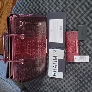 Brahmin Finley Carryall and Ady Wallet